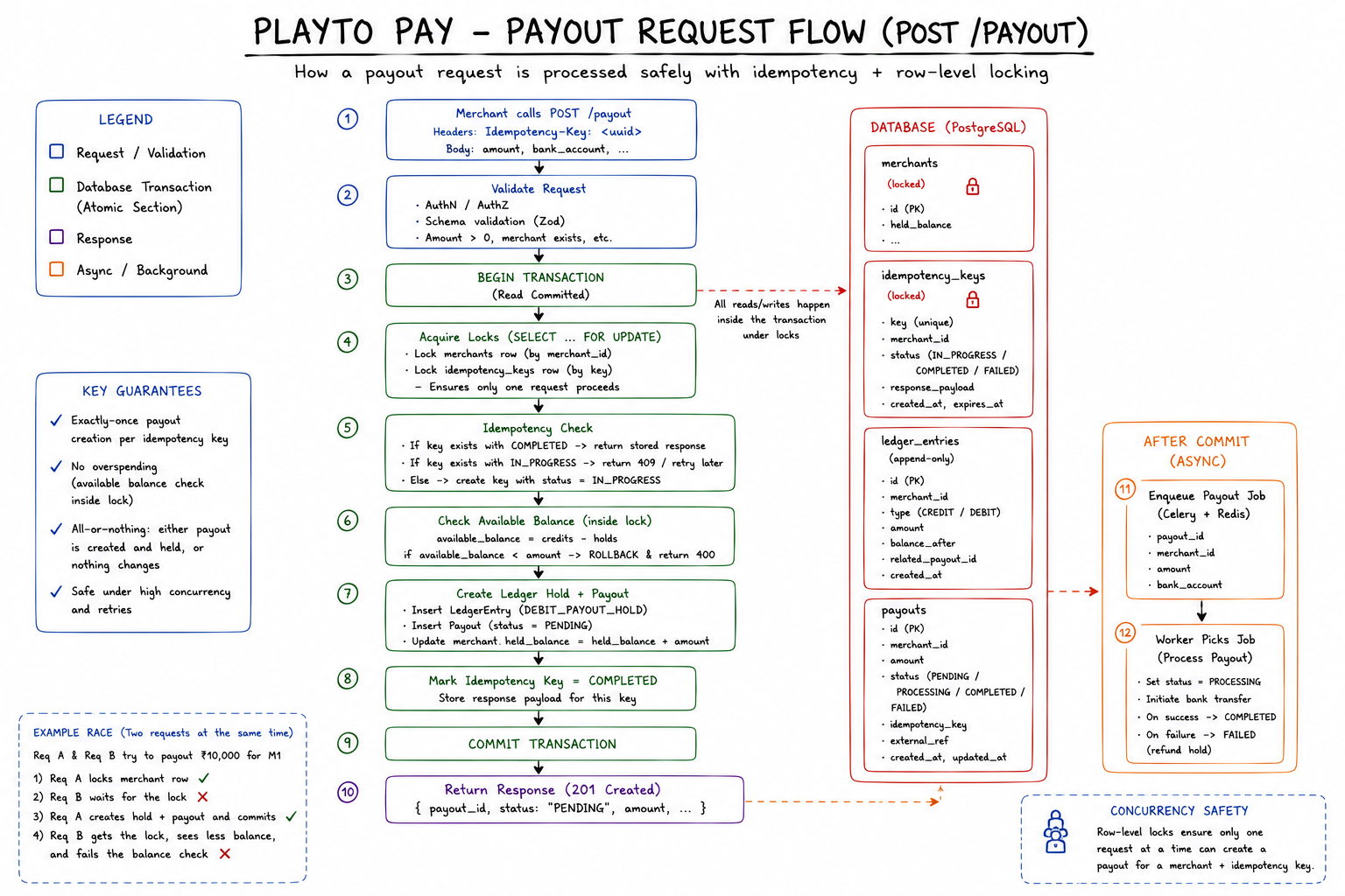 Payout Request Flow
